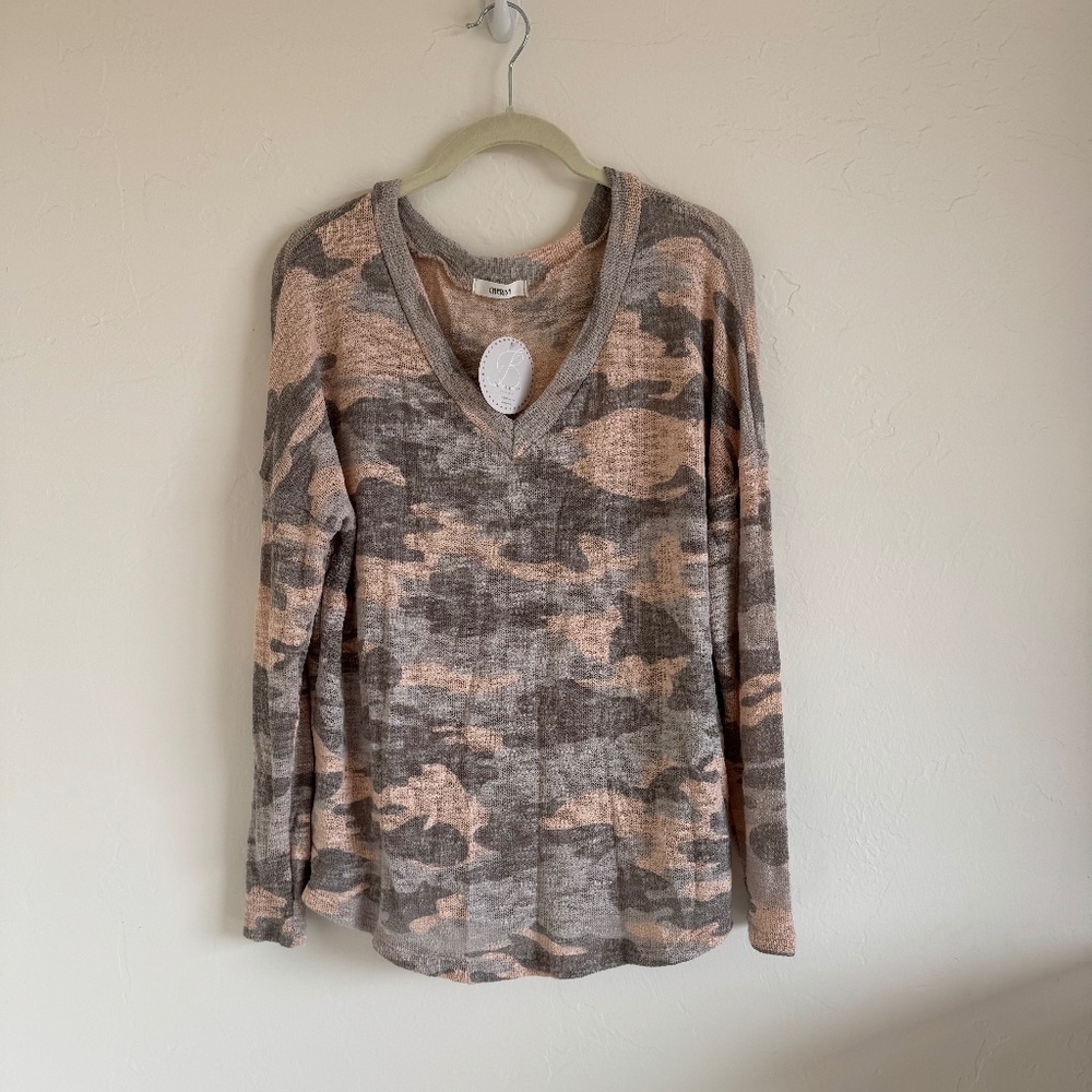 Pastel Camo Sweater